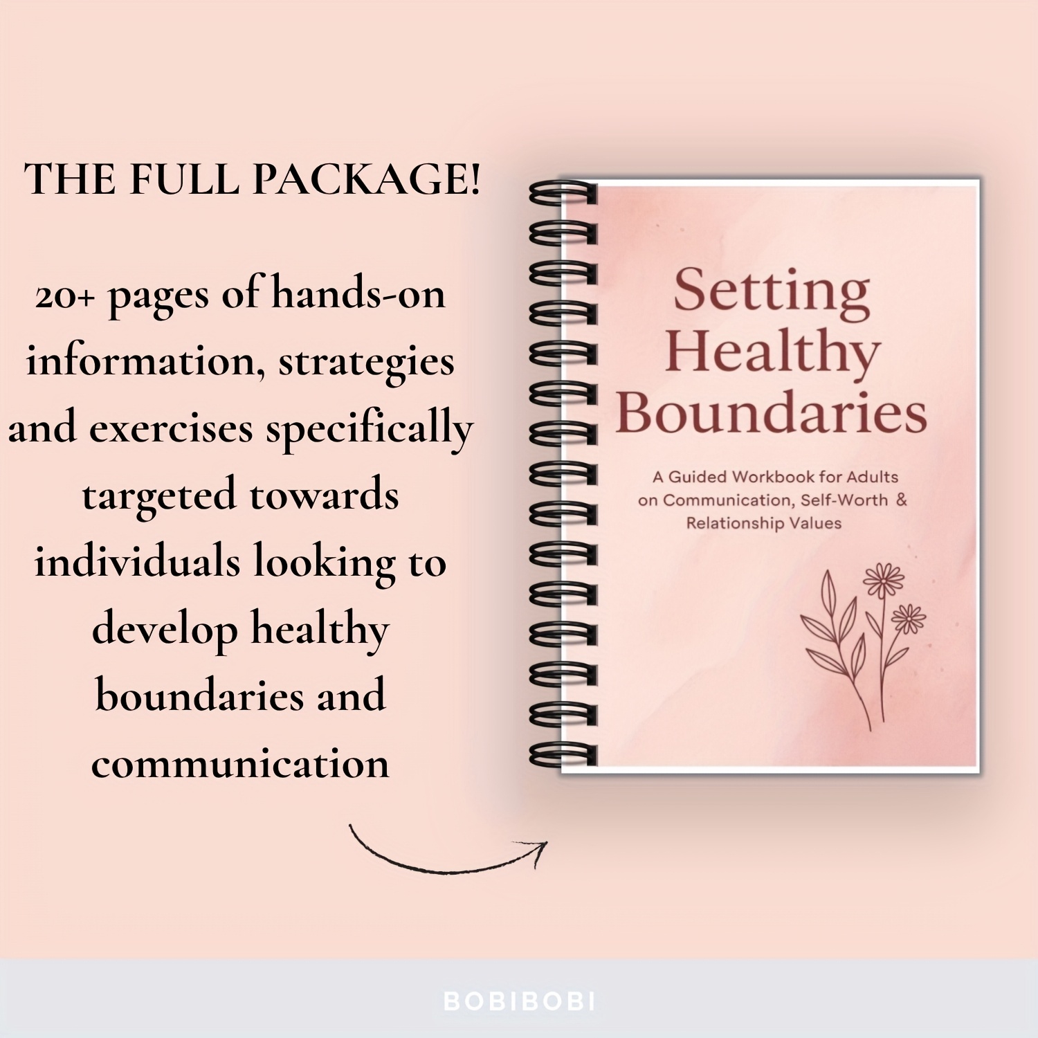 Healthy Boundaries Bundle Healthy Boundaries Bundle: Boundary Worksheets for Adults, Effective Communication Workbook, Identifying Values in Relationship - Image 4