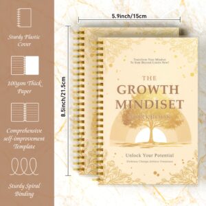 Alternative view of [Growth Mindset Workbook] The Workbook for Developing a Growth Mindset: 116 Pages to Realize Your Potential, Conquer Fears, Foster Self-Love, And Your Goals with a Planner And Tracker for Personal Development And Change, A5 Format