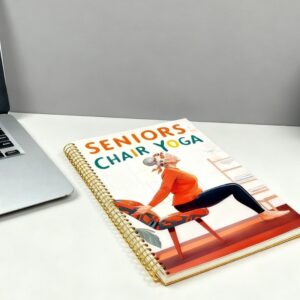 Alternative view of 28-Day Chair Exercise Plan Workbook for Seniors & Beginners: Low-Impact Home Fitness Guide with Step-by-Step Yoga & Strength Training Routines, Progress Tracking Charts, Motivation Tools & Smooth Writing Pages - Spiral-Bound Chair Yoga Journal for H