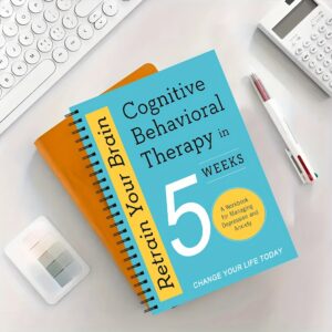 5-Week Anxiety Workbook - CBT Relaxation Techniques with Spiral-Bound Tear-Out Pages | Returning to School