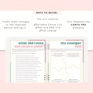 Alternative view of Healing the Lost Inner Child Workbook | CBT Guide and Self-Help Book for Self-Love, Boundary Setting, PTSD, and Self-Esteem Building - Cognitive Behavioral Technique Journal with Worksheets and Diary, Undated Planner Pages for Adults