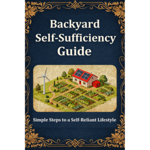 Alternative view of Self-Sufficient Backyard Book/Funny & Informative Guide Suitable for Gardeners, Off-Grid Living, Environmentalists - Self-Sufficiency Manual for Homegrown Lifestyle (Revised Title)