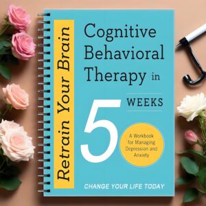 Alternative view of 5-Week Anxiety Workbook - CBT Relaxation Techniques with Spiral-Bound Tear-Out Pages | Returning to School