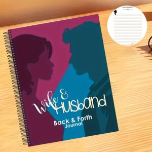 Alternative view of 2pcs Couples Back And Forth Diary: Couples Love Diary Notebook - Souvenirs of Deepening Daily Claim My Gift