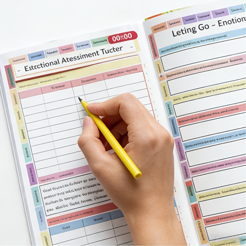 Decluttering & Organizing Planner - Annual/Monthly Schedule with Habit Tracker, to-Do Lists & to-Buy/Donation Logs - Space-Saving Product Suitable for Home, Office, Students - Yearly Planning Book & Record Journal - Image 5