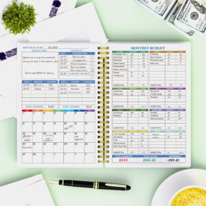 [Premium Budget Planner] Premium A5 Undated Monthly Budget Planner & Expense Journal - Personal Finance Mastery: Complete Money Management System for Financial Success, Income/Spending Tracker, Goal Setting & Cash Flow Planning, Budget Tracking | Organized Layout | Durable Spiral Binding