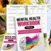 Mental Health Journal & Workbook with Mood Tracker - Self-Care Diary, Relaxation Guide & Patience Exercises - Undated Planner for,, for school, Gift, Daily Emotional Wellness Book