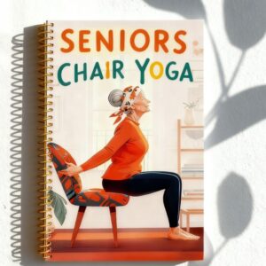28-Day Chair Exercise Plan Workbook for Seniors & Beginners: Low-Impact Home Fitness Guide with Step-by-Step Yoga & Strength Training Routines, Progress Tracking Charts, Motivation Tools & Smooth Writing Pages - Spiral-Bound Chair Yoga Journal for H