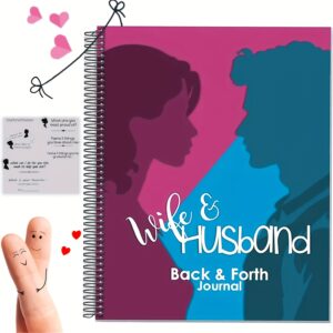2pcs Couples Back And Forth Diary: Couples Love Diary Notebook - Souvenirs of Deepening Daily Claim My Gift