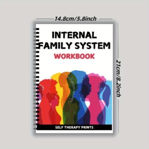 Alternative view of Internal Family Systems (IFS) Self-Healing Workbook Set Emotional Management Coping Skills + Partial Mapping Therapy Notes | Tools for Psychological Growth And Self-Awareness Enhancement, Spiral-Bound Notebook