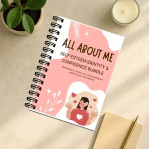 Alternative view of [Confidence Journal] All About Me Self-Esteem & Confidence Workbook | Guided Journal with Planner Pages for Self-Worth, Identity, Personal Growth & Positive Mindset