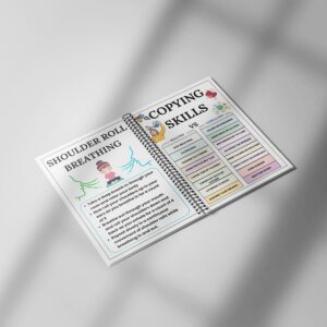 Alternative view of Mental Health PTSD Recovery Toolkit - Guided Composition Notebooks for Wellness & Emotional Regulation