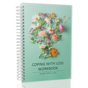 Alternative view of Healing Grief and Loss Workbook: Comprehensive Spiral-Bound Journal for Adults - Coping with Loss & Finding Peace After Heartbreak - Floral Design, Paper Material, Daily Reflection Sections