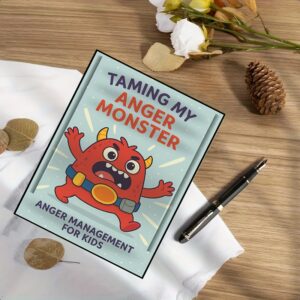 [Mindfulness Workbook] Anger Management Workbook for & Adults - Interactive Mindfulness Skills & Self-Regulation Guide with Colorful Illustrations, Step-by-Step Activities to Control Anger, Build Emotional Awareness & Resilience, Daily Use Workbook for Teens and Adults